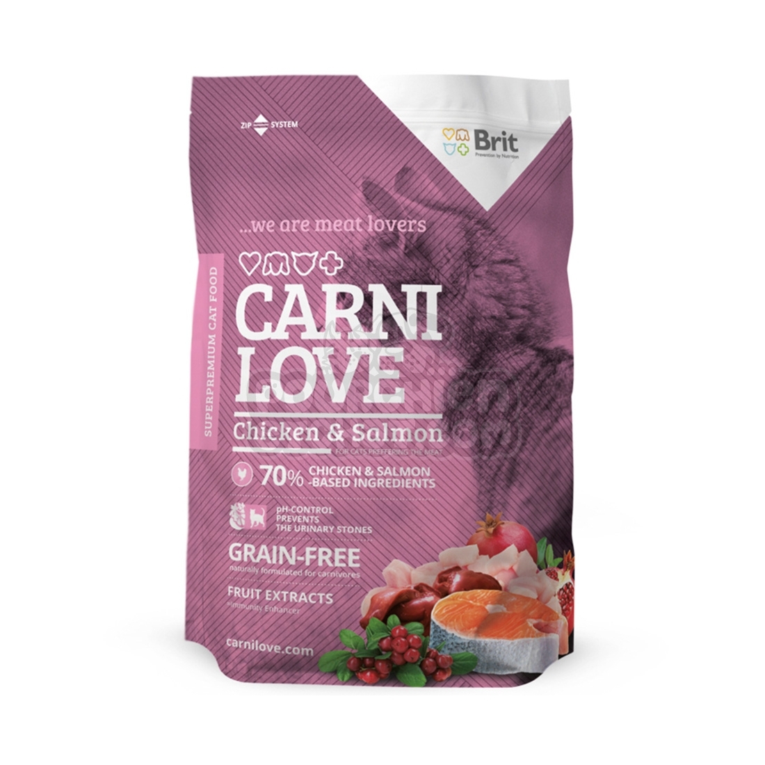 Croquettes chat CARNILOVE Chicken & Salmon Croquettes chat CARNILOVE Chicken & Salmon