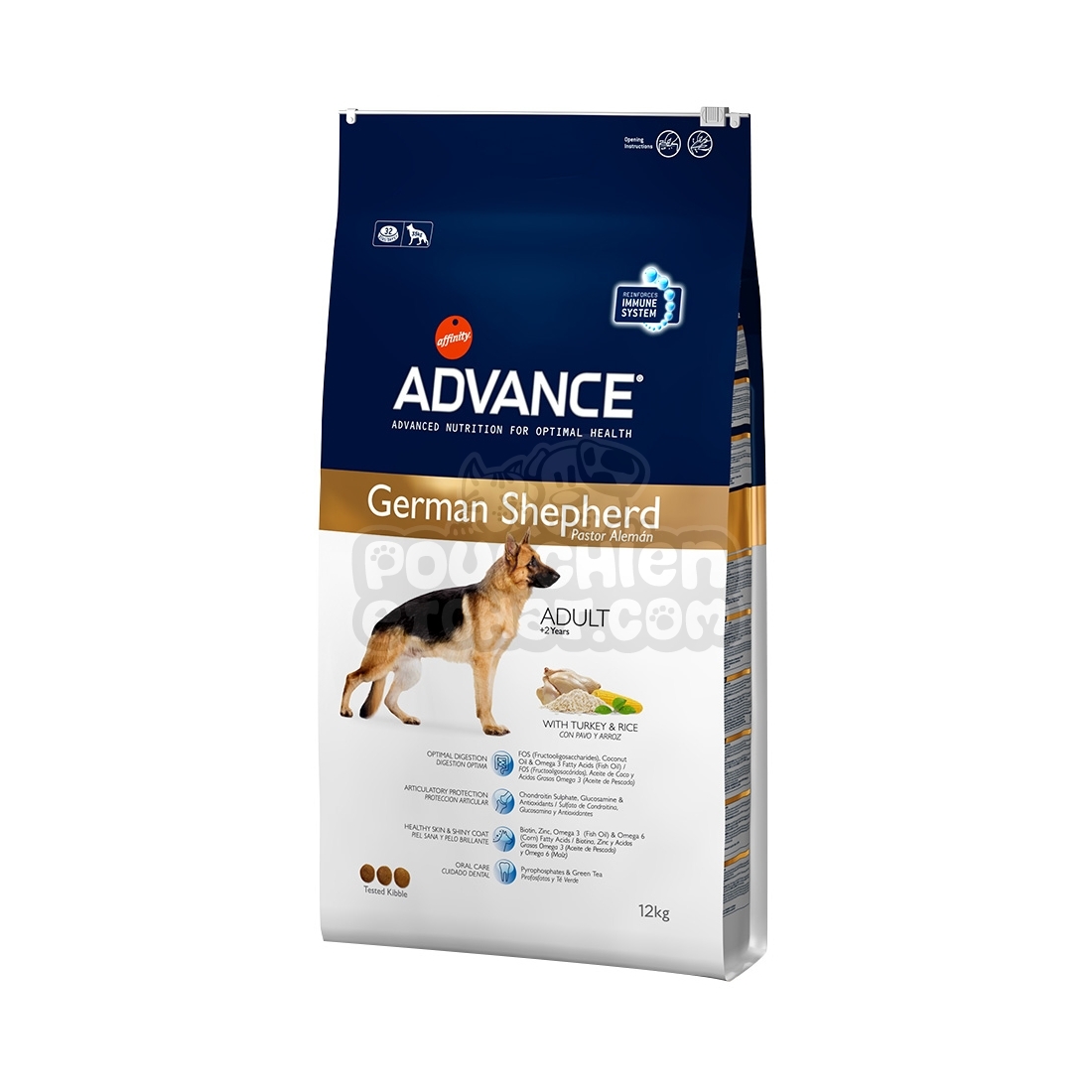 Croquettes chien ADVANCE Berger Allemand Croquettes chien ADVANCE Berger Allemand