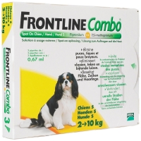 Frontline Combo chiens de 2 kg &agrave; 10 kg
