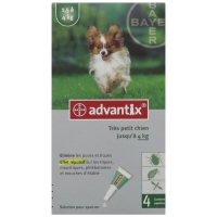 Advantix Tr&egrave;s Petit Chien de 1,5 kg &agrave; 4 kg