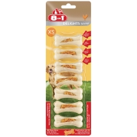 8in1 Delights Strong Os à mâcher au poulet