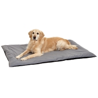 Tapis pour chien DOC BED noir et gris