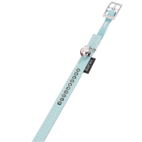 Collier pour chat MONTE CARLO bleu clair