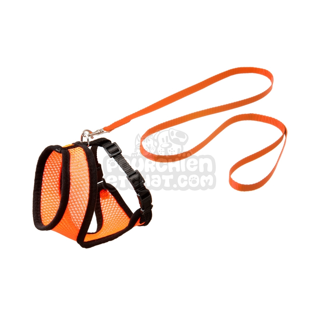 Ensemble laisse et harnais pour chat Original Harms orange Ensemble laisse et harnais pour chat Original Harms orange