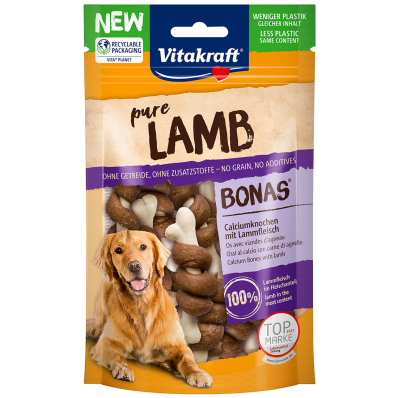 Friandises pour chien Vitakraft Bonas Os calcium à l'agneau