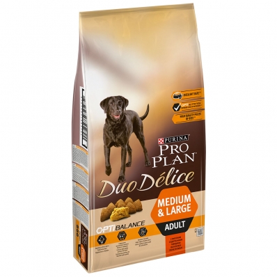 PRO PLAN Duo Délice Medium & Large Adult Boeuf et Riz