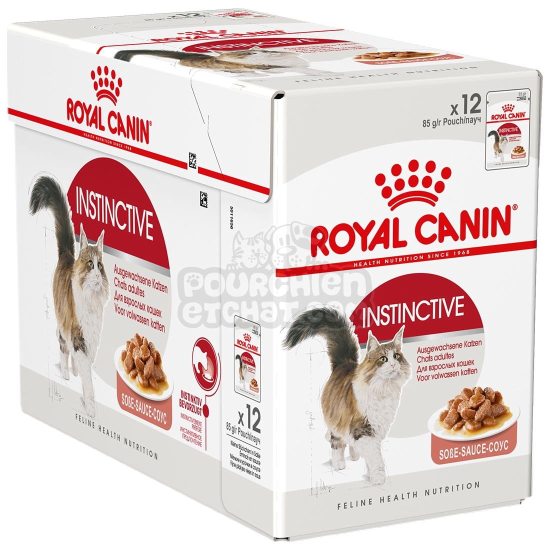 Sachets repas chat Royal Canin Instinctive 