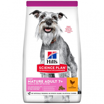 Hill's Science Plan Light Mature Adult Mini Chicken