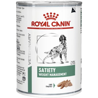 Boites chien Royal Canin Veterinary Satiety Weight Management