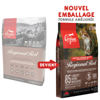 Croquettes chat Orijen Regional Red