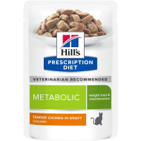 Sachets Repas Hill's Prescription Diet Feline Metabolic