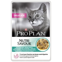 Sachets Repas PRO PLAN Nutrisavour Delicate Poisson