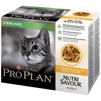 Sachets Repas PRO PLAN Nutrisavour Sterilised Poulet