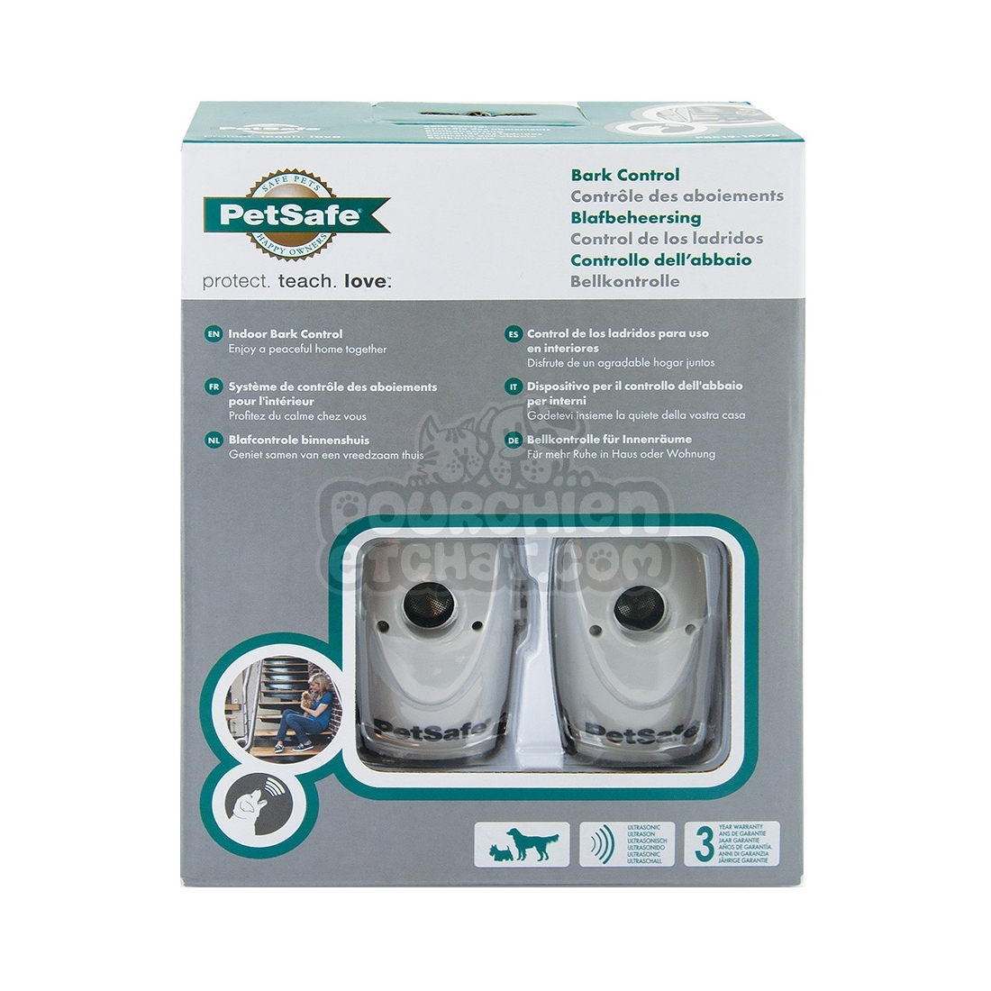 Boitier anti-aboiement d'intérieur PetSafe PBC19-14778 Boitier anti-aboiement d'intérieur PetSafe PBC19-14778