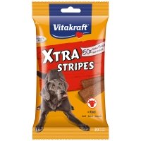 Friandise pour chien Vitakraft Xtra Stripes au Bœuf