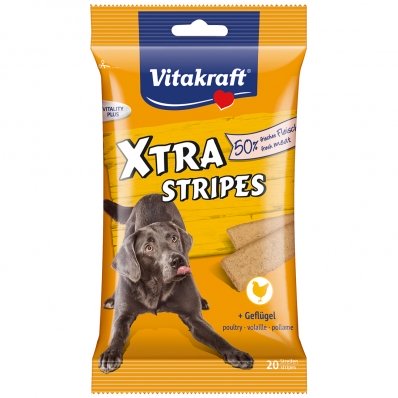Friandise pour chien Vitakraft Xtra Stripes au Poulet