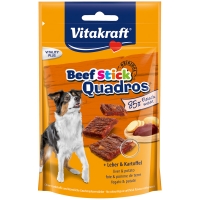 Friandise pour chien Vitakraft Beef-Stick Quadros au foie & pomme de terre