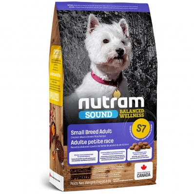 Croquettes chien Nutram Sound Balanced Wellness S7 Small Breed Adult Dog