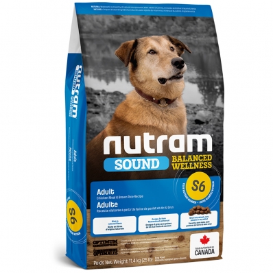 Croquettes chien Nutram Sound Balanced Wellness S6 Adult Dog