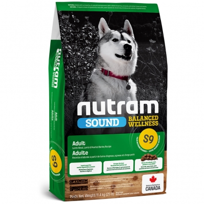 Croquettes chien Nutram Sound Balanced Wellness S9 Adult Dog Lamb