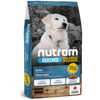 Croquettes chien Nutram Sound Balanced Wellness S10 Senior Dog