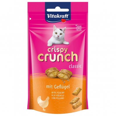 Friandises pour chat Vitakraft Crispy Crunch au poulet