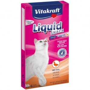 Friandises pour chat Vitakraft Liquid-Snack au canard