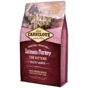 Croquettes chat CARNILOVE Kittens Healthy Growth Salmon & Turkey