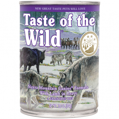 Boites chien Taste of the Wild Sierra Mountain