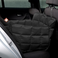 Couverture de protection banquette arrière 1 siège Doctor Bark noir