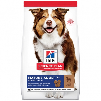 Hill's Science Plan Mature Adult/Senior Lamb & Rice