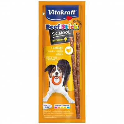 Friandise pour chien Vitakraft Beef-Stick School à la volaille