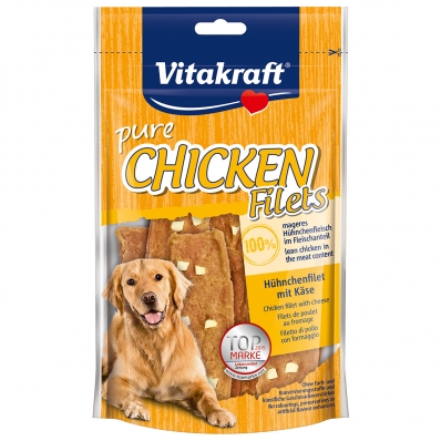 Friandises pour chien Vitakraft Filets de Poulet au fromage