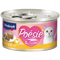 Boites chat Vitakraft Poésie mousse au poulet