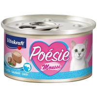 Boites chat Vitakraft Poésie mousse au saumon