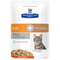 Sachets Repas Hill's Prescription Diet Feline k/d + Mobility