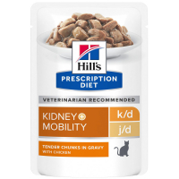 Sachets Repas Hill's Prescription Diet Feline k/d + Mobility