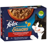Sachets repas Felix Sensations Sauces