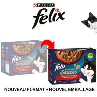 Sachets repas Felix Sensations Sauces