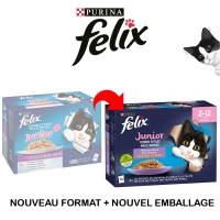 Sachets repas Felix Tendres Efillés Junior