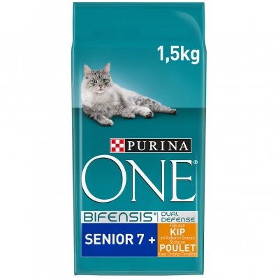 Croquettes chat Purina One Senior 7+ Poulet
