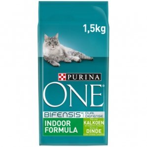 Croquettes chat Purina One Indoor Dinde