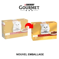 Boites chat Gourmet Gold Les Noisettes