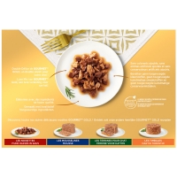 Boites chat Gourmet Gold Double Délice