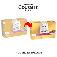 Boites chat Gourmet Gold Double Délice