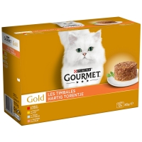 Boites chat Gourmet Gold Les Timbales