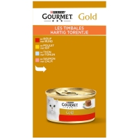 Boites chat Gourmet Gold Les Timbales