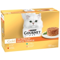 Boites chat Gourmet Gold Les Timbales