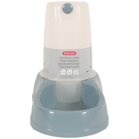 Distributeur d'eau antidérapant bleu acier