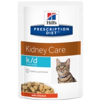 Sachets Repas Hill's Prescription Diet Feline k/d Early Stage